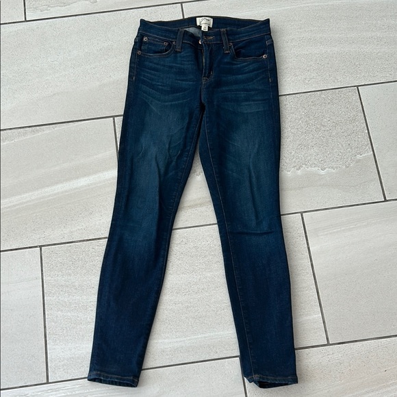 J CREW 25 Navy Skinny “Toothpick” Style - Picture 1 of 5
